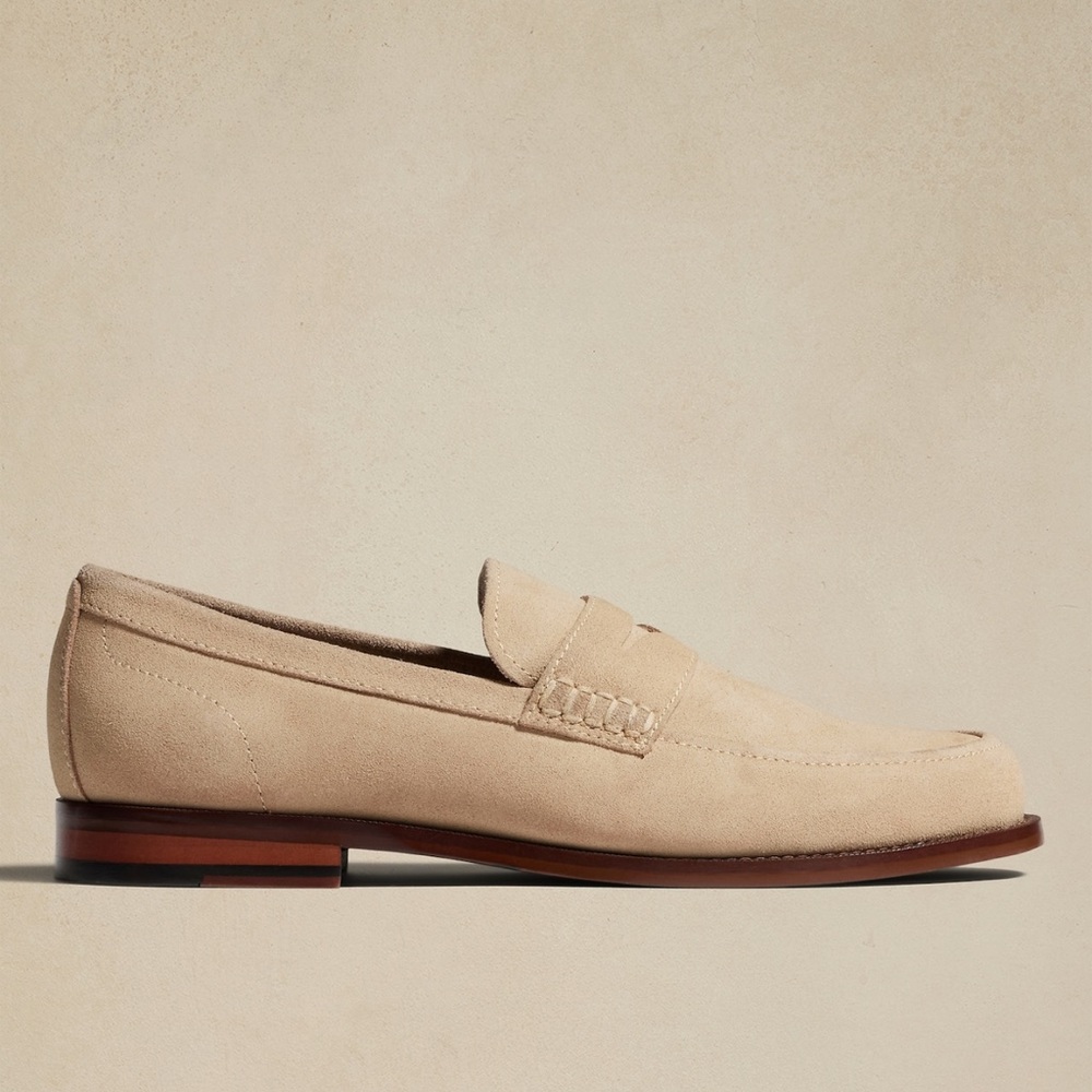 Banana Republic Men’s Suede Penny Loafers